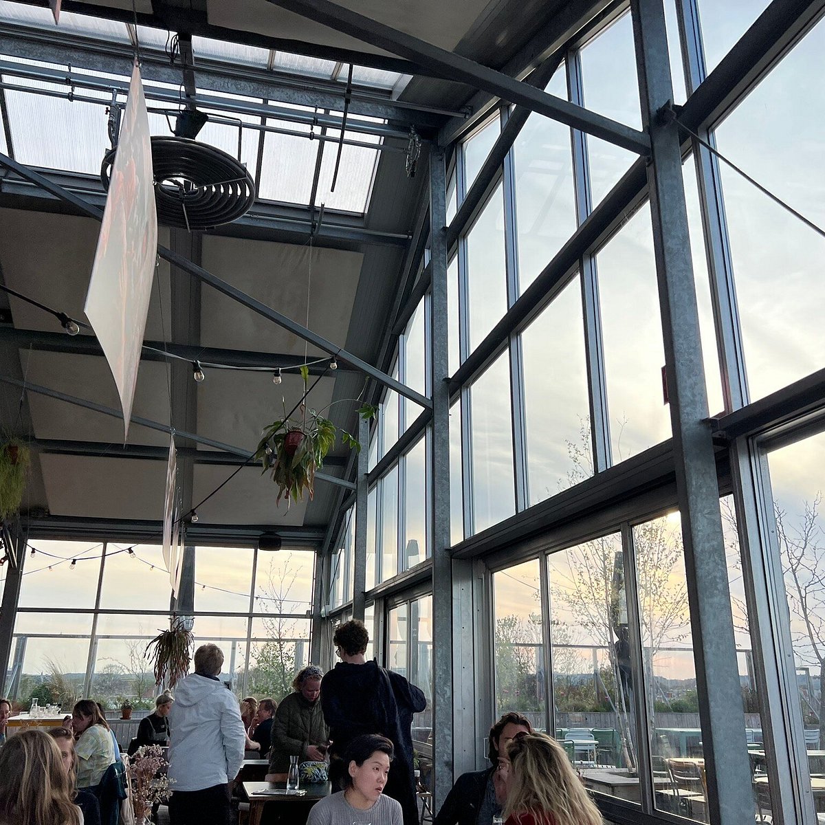 Modern Rooftop Dining